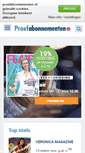 Mobile Screenshot of proefabonnementen.nl
